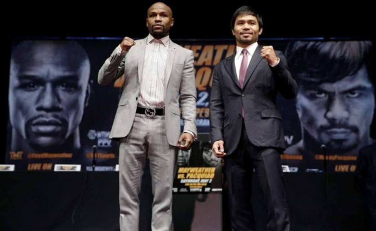 Los números que debes conocer de la pelea Mayweather-Pacquiao