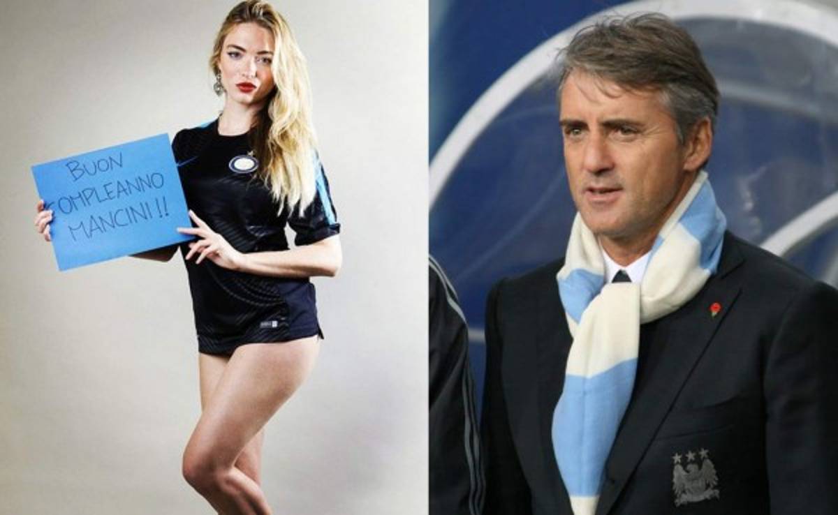 April Summers, la fanática que tiene Roberto Mancini