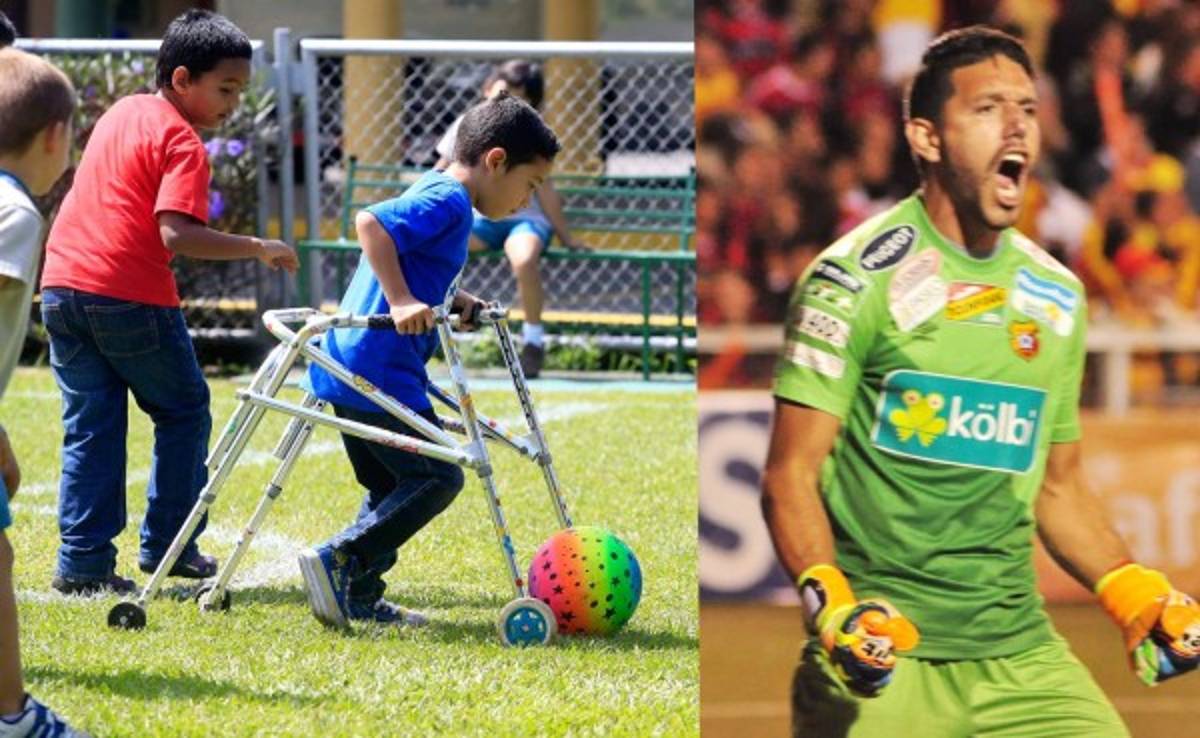 VIDEO: Portero tico realiza rifas para pagar operación que ayudará a su hijo a caminar