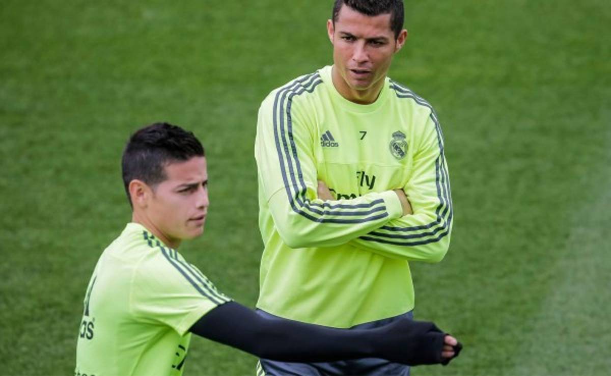 James sigue lesionado y se ausenta de los trabajos en el Real Madrid
