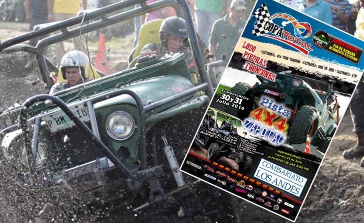 ¡TODOS A APOYAR EL 4X4, EL DEPORTE MÁS EXTREMO EN HONDURAS!