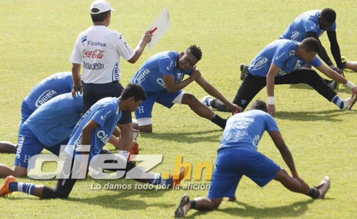Deiby flores se unió a los entrenamientos de la Sub-23 de Honduras