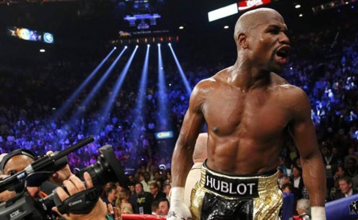 Floyd Mayweather anunció su retiro del boxeo