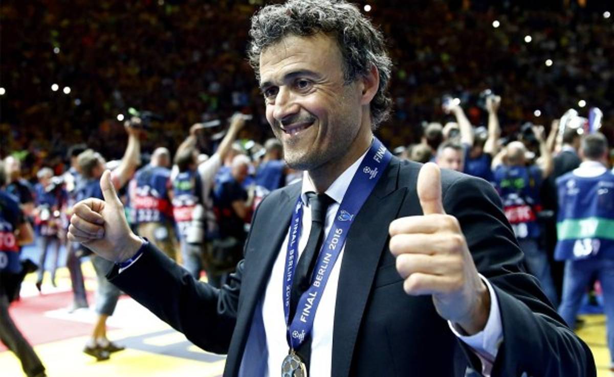 Luis Enrique ha sido elegido como el mejor técnico de 2015