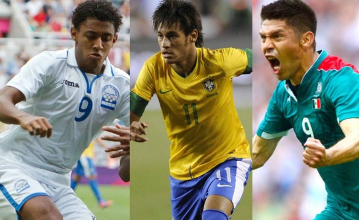 'Choco' Lozano, Neymar y Oribe Peralta, los únicos que repiten presencia en Olímpicos