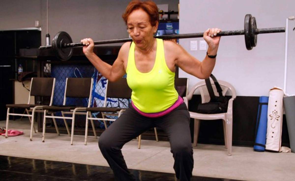 Carminda Zúniga, la súper abuela del Crossfit
