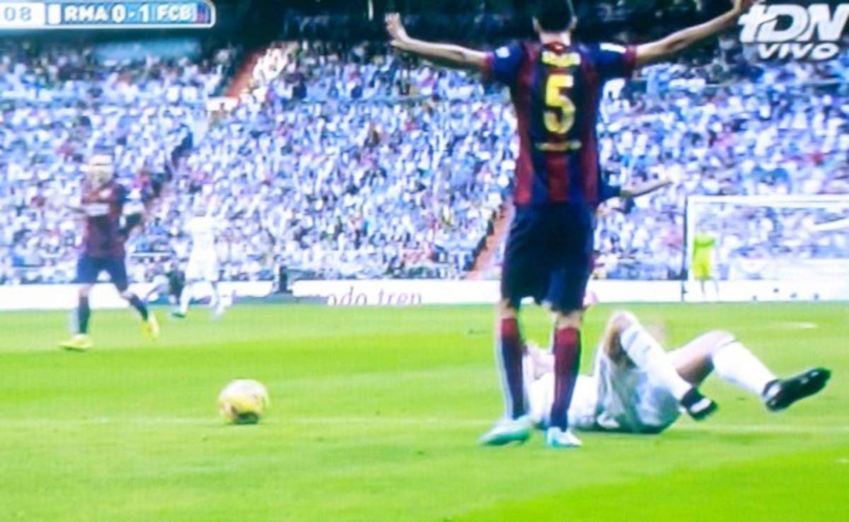 VIDEO: El gesto de Cristiano a Sergio Busquets