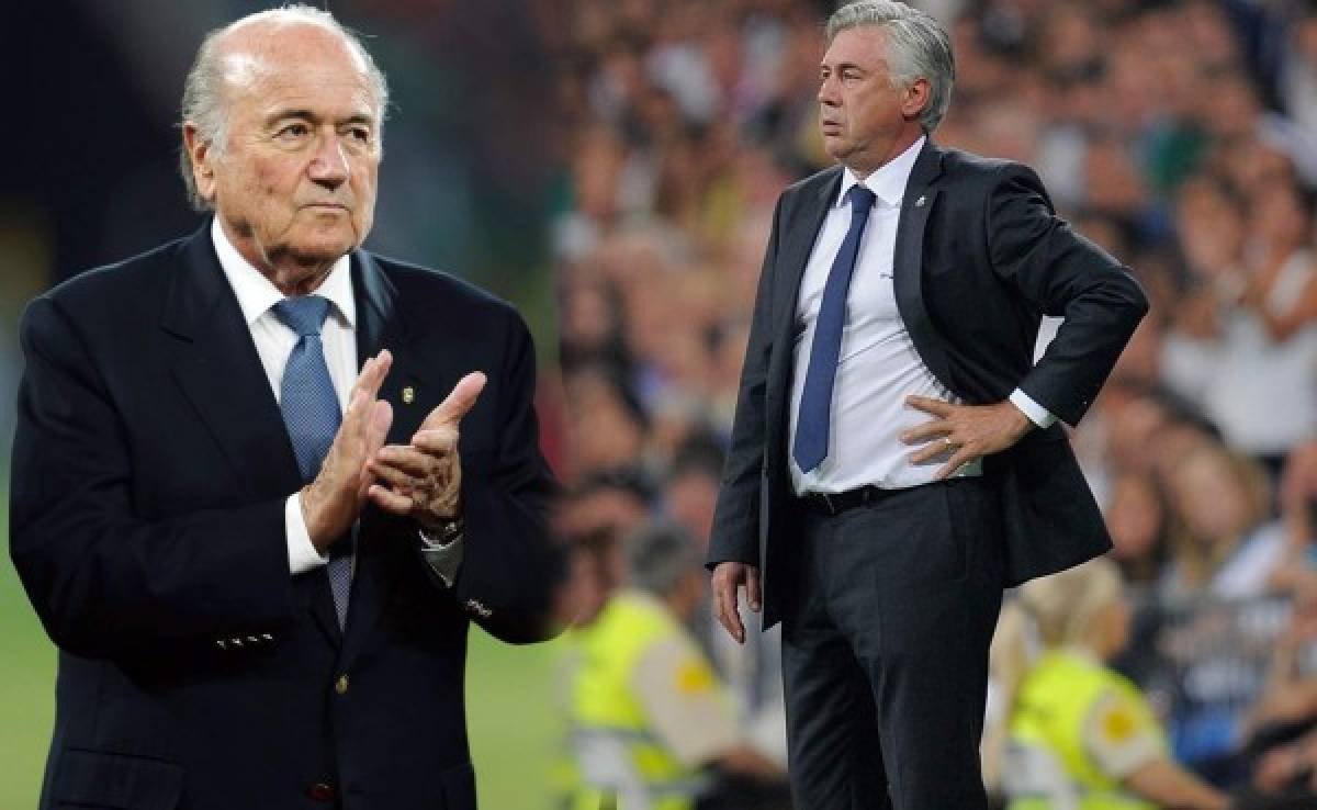 Ancelotti: 'Es imposible callar la boca al presidente de la FIFA'
