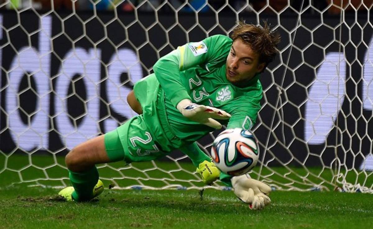 Portero holandés Krul: 'La clave es aguantar lo máximo posible y luego elegir un lado'