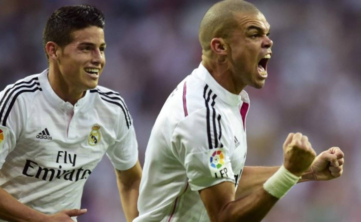 La eufórica celebración de Pepe en su gol al Barcelon