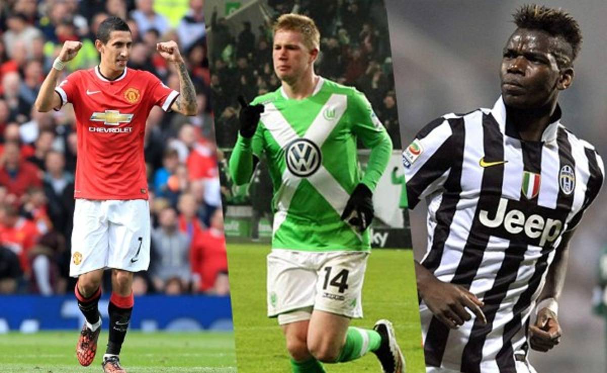 Pogba, Di María y De Bruyne, en la agenda del PSG