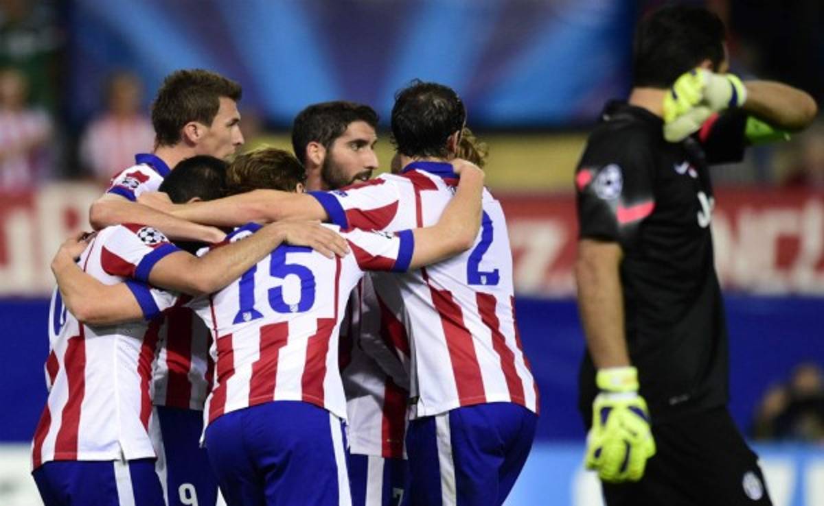 Atlético de Madrid se hizo respetar ante la poderosa Juventus