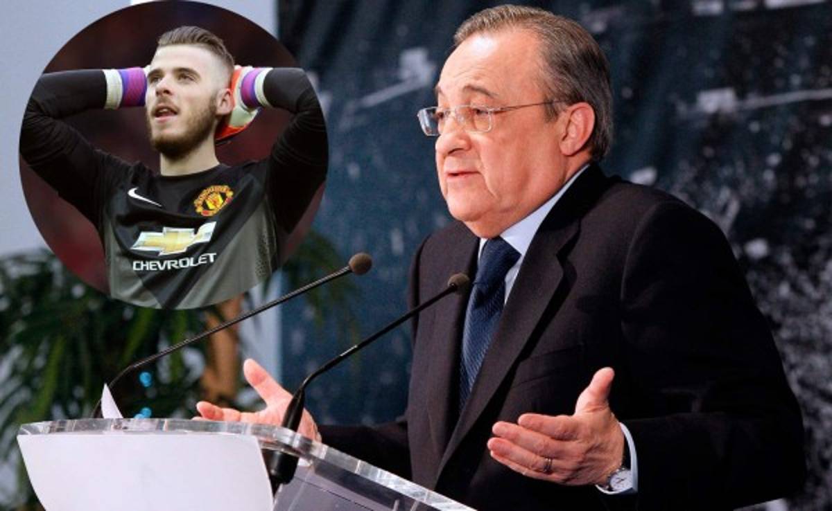 Florentino sobre caso De Gea: 'Lo que le falta al Manchester es experiencia'