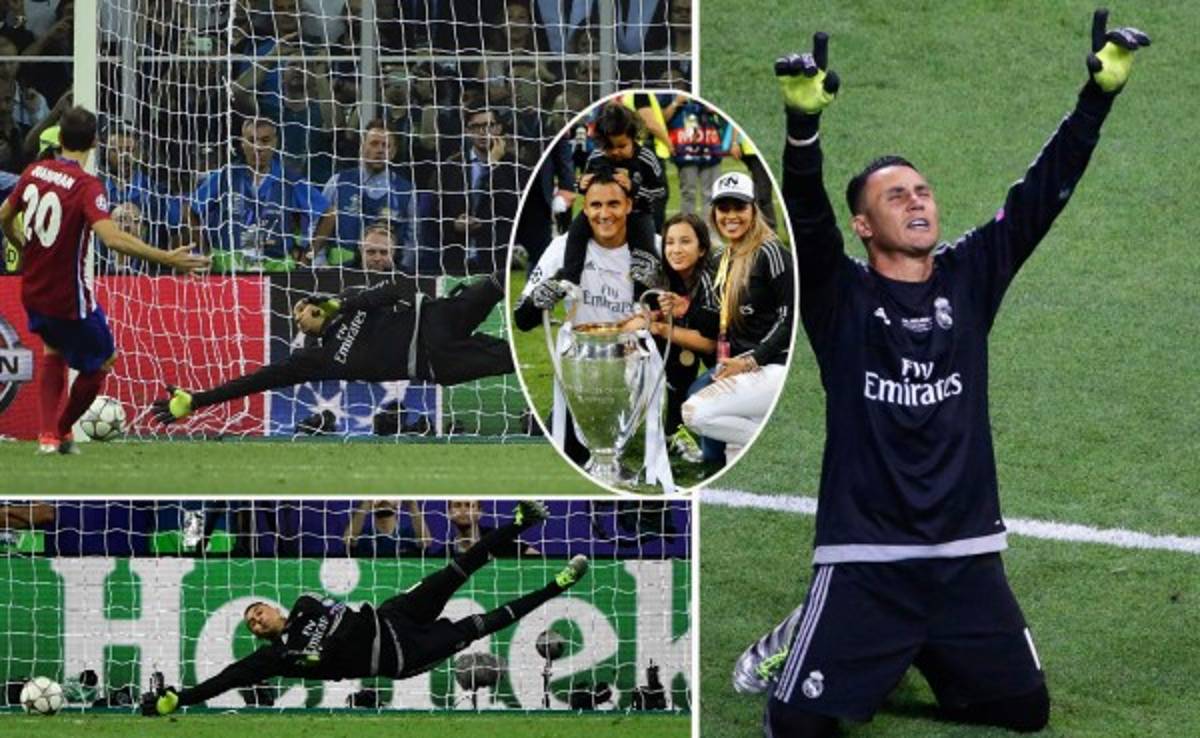 Keylor Navas, del momento que cambió la historia a un festejo íntimo
