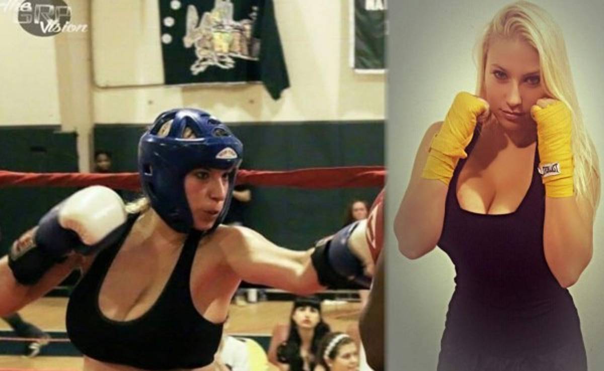 Luchadora de MMA sufre por el tamaño de sus senos