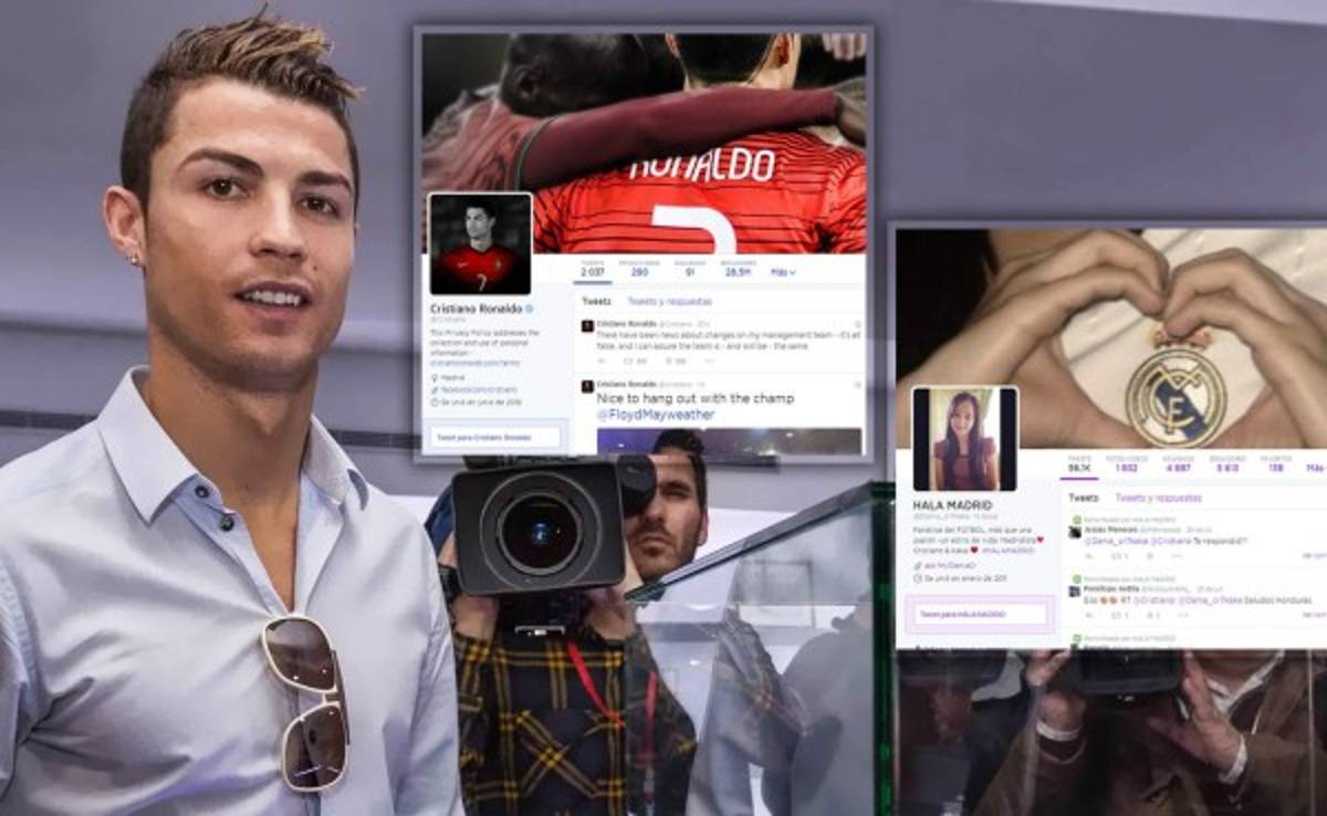 El mensaje de Cristiano en Twitter: 'Saludos Honduras'