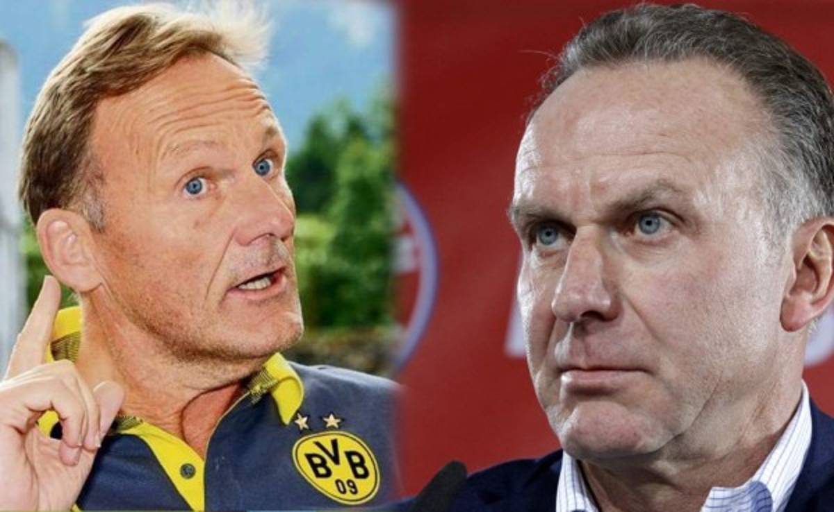 Tensión entre directivos del Borussia Dortmund y Bayern Munich