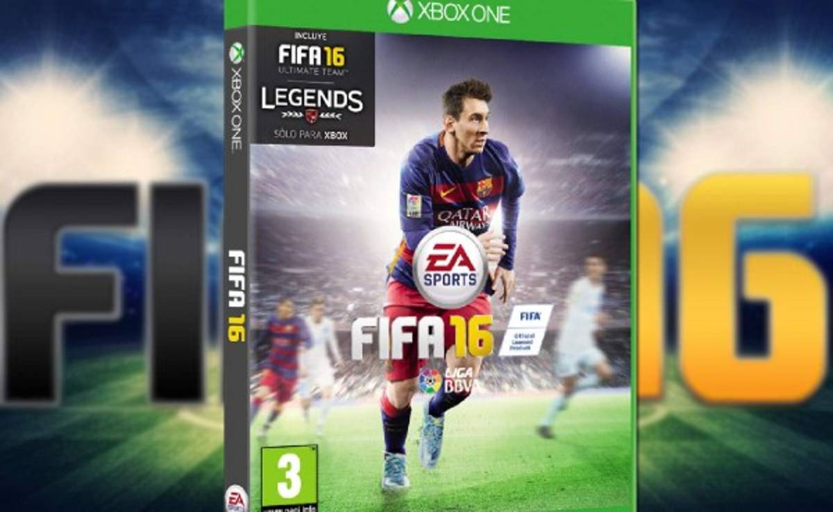 Messi con nueva camiseta del Barcelona son portada para FIFA 16
