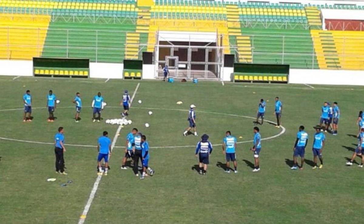 Jorge Luis Pinto presenta novedades en el entrenamiento de Honduras