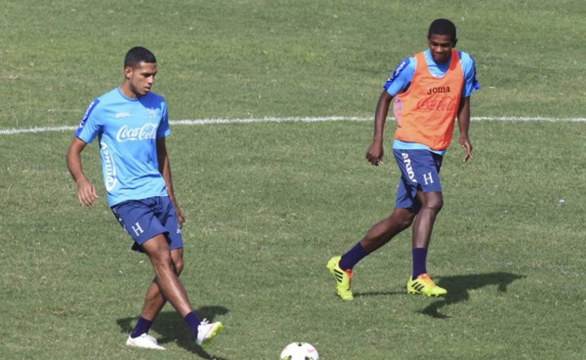 Eddie Hernández se entrena con la Selección Sub-23 de Honduras