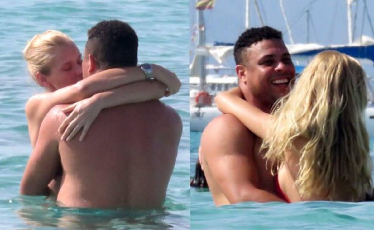 Ronaldo es captado muy cariñoso con su nueva novia