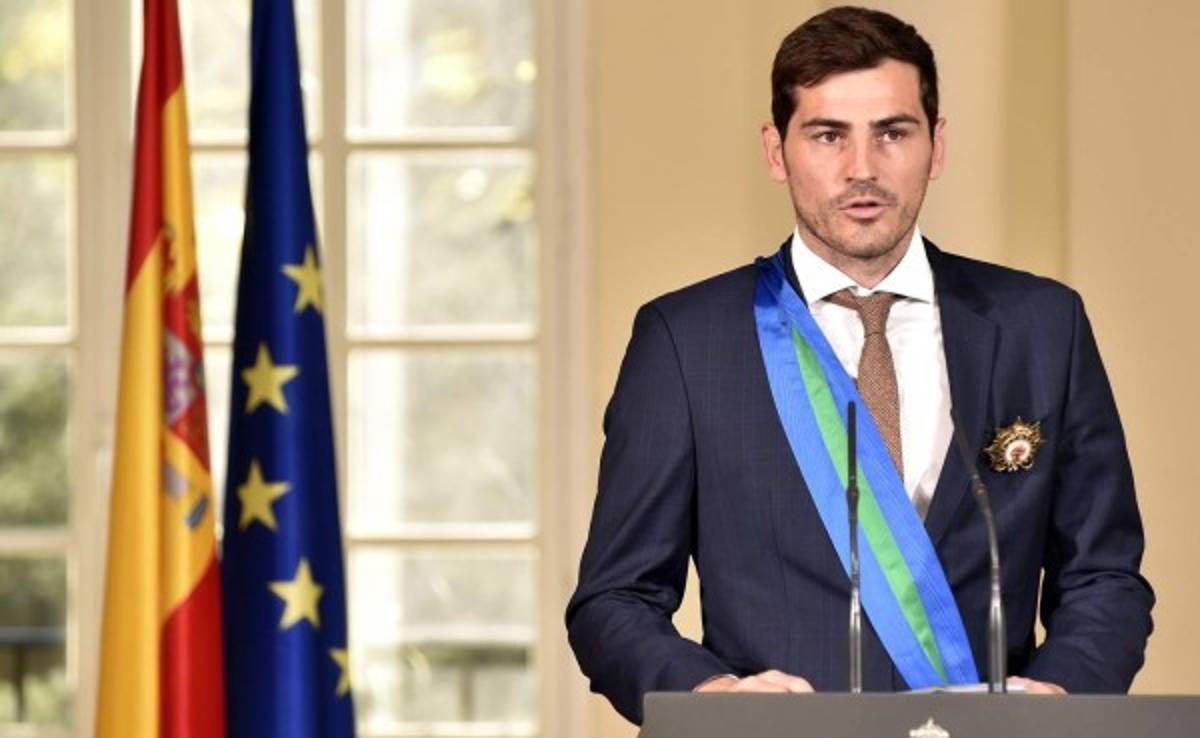 Iker Casillas recibe la Gran Cruz de la Orden al Mérito Deportivo