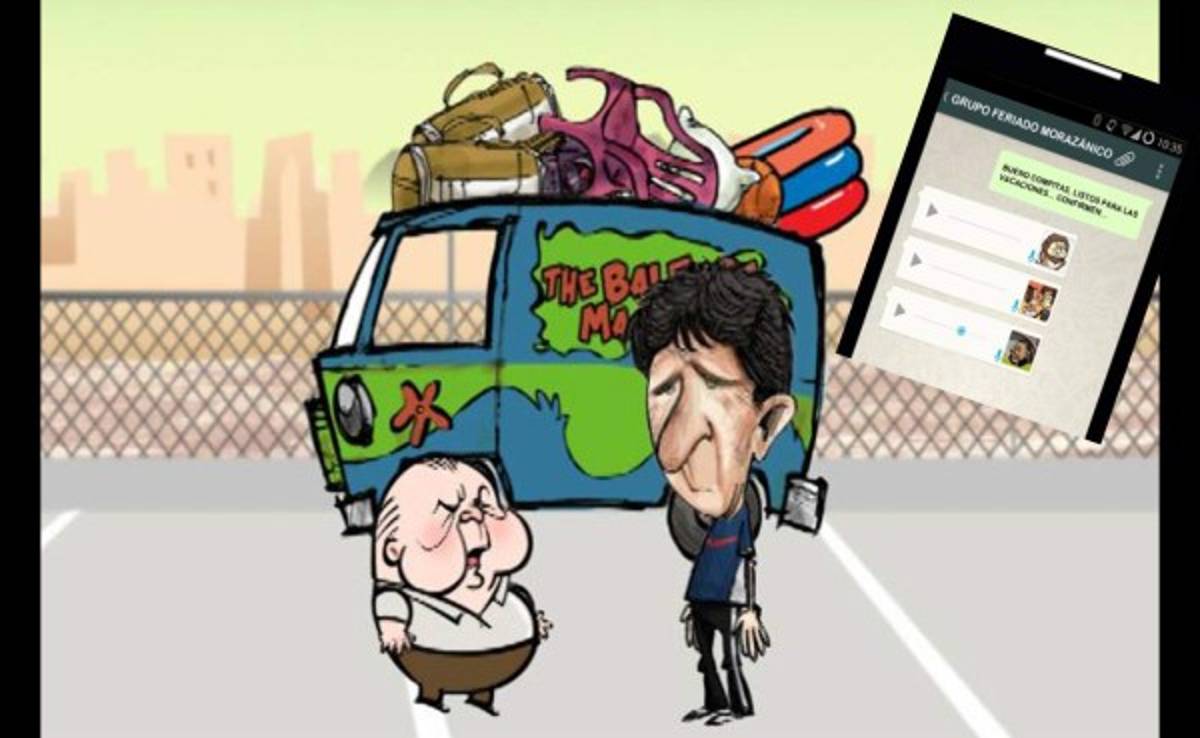 DIEZ-CÓMICS: Con todos de traje, se arma el feriadón en la playa