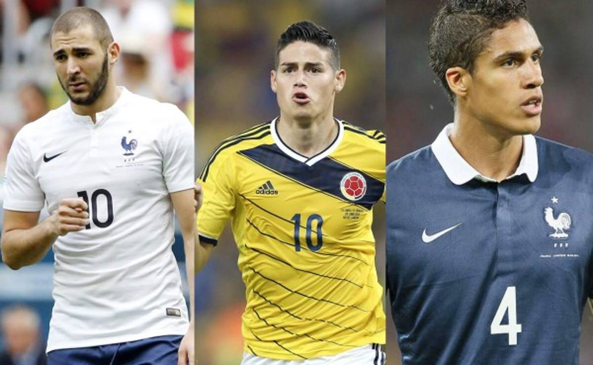 Benzema, James y Varane se despiden en cabeza de ránking de rendimiento