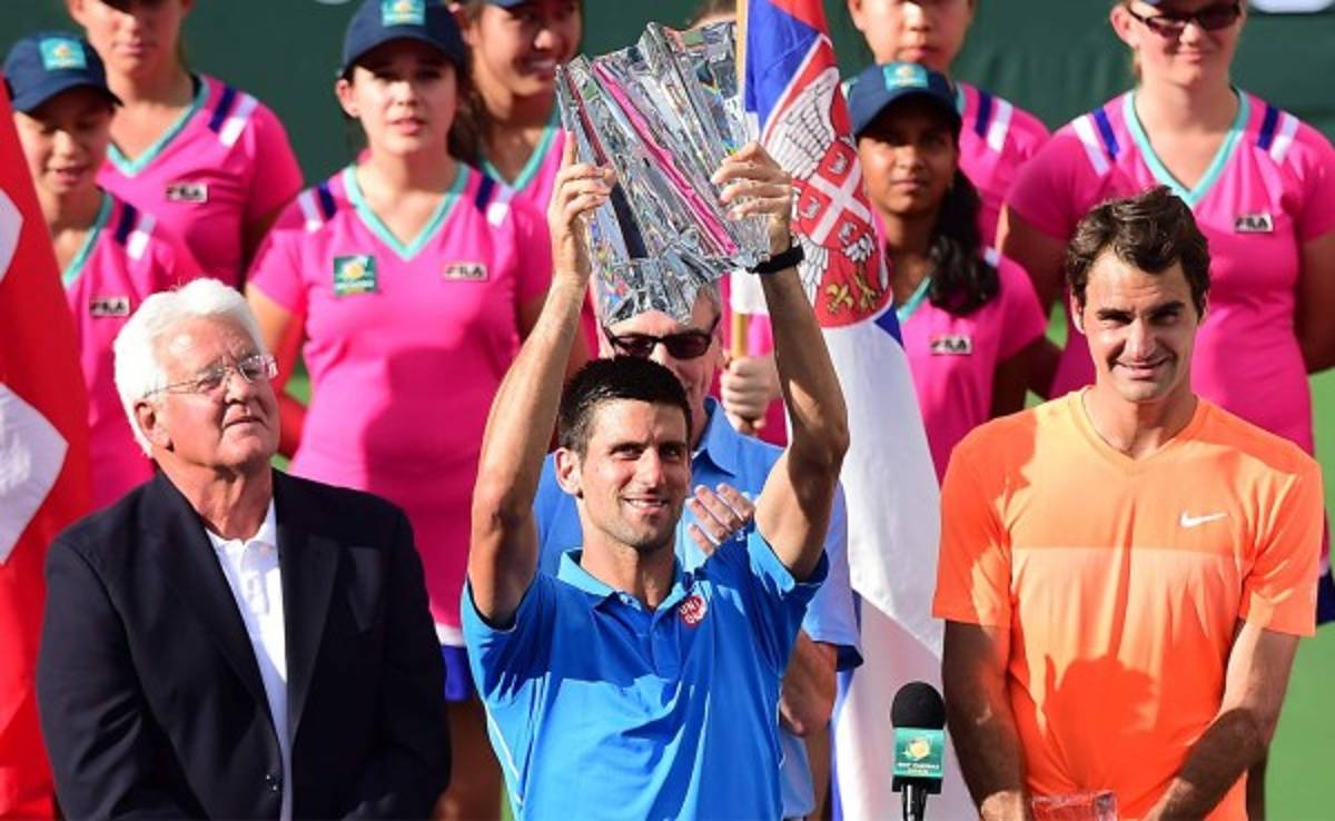 Djokovic derrota a Federer y gana el Masters 1000 de Indian Wells