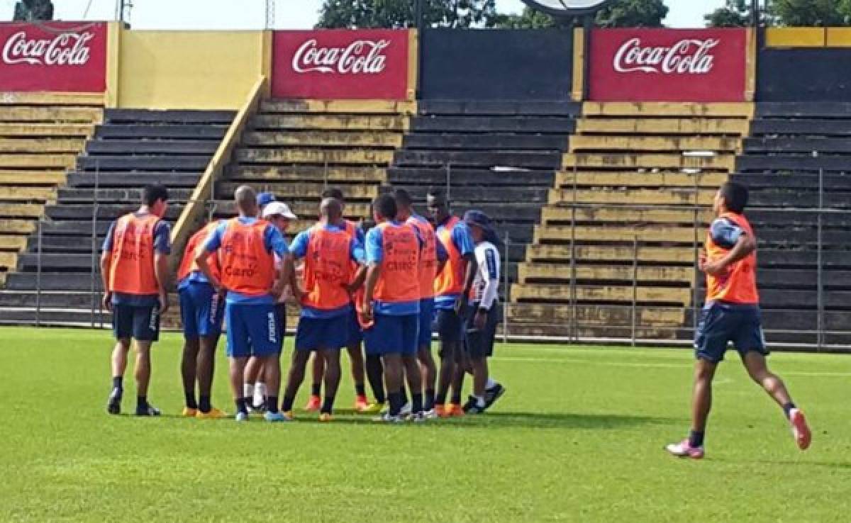Selección de Honduras cerró preparación en Paraguay