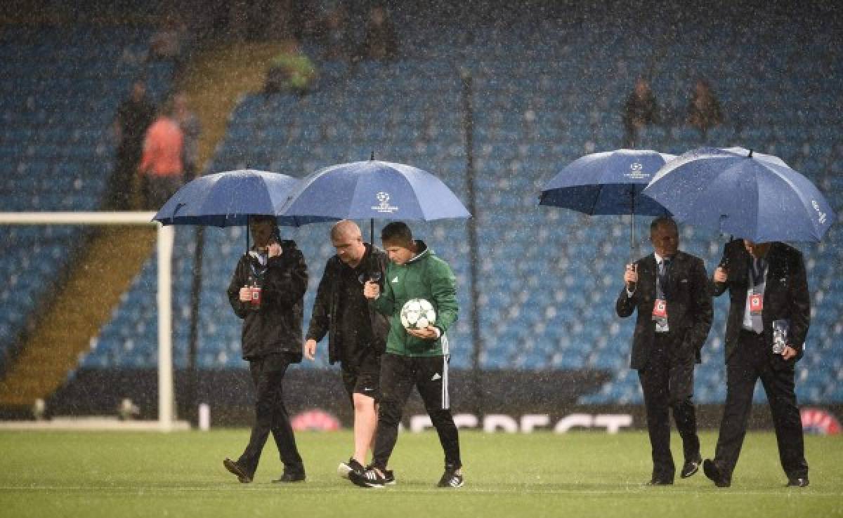 Manchester City-Borussia Monchengladbach pospuesto a causa de una tormenta