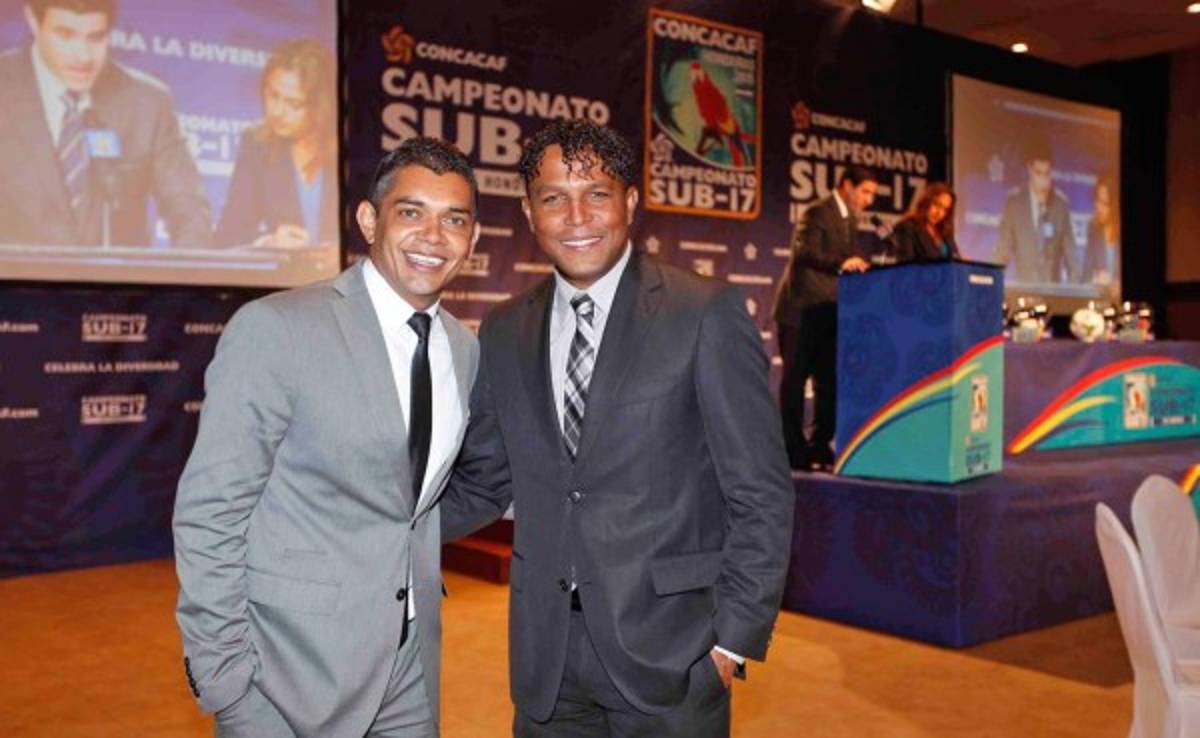 Amado Guevara y Carlos Pavón participaron en el sorteo Sub 17