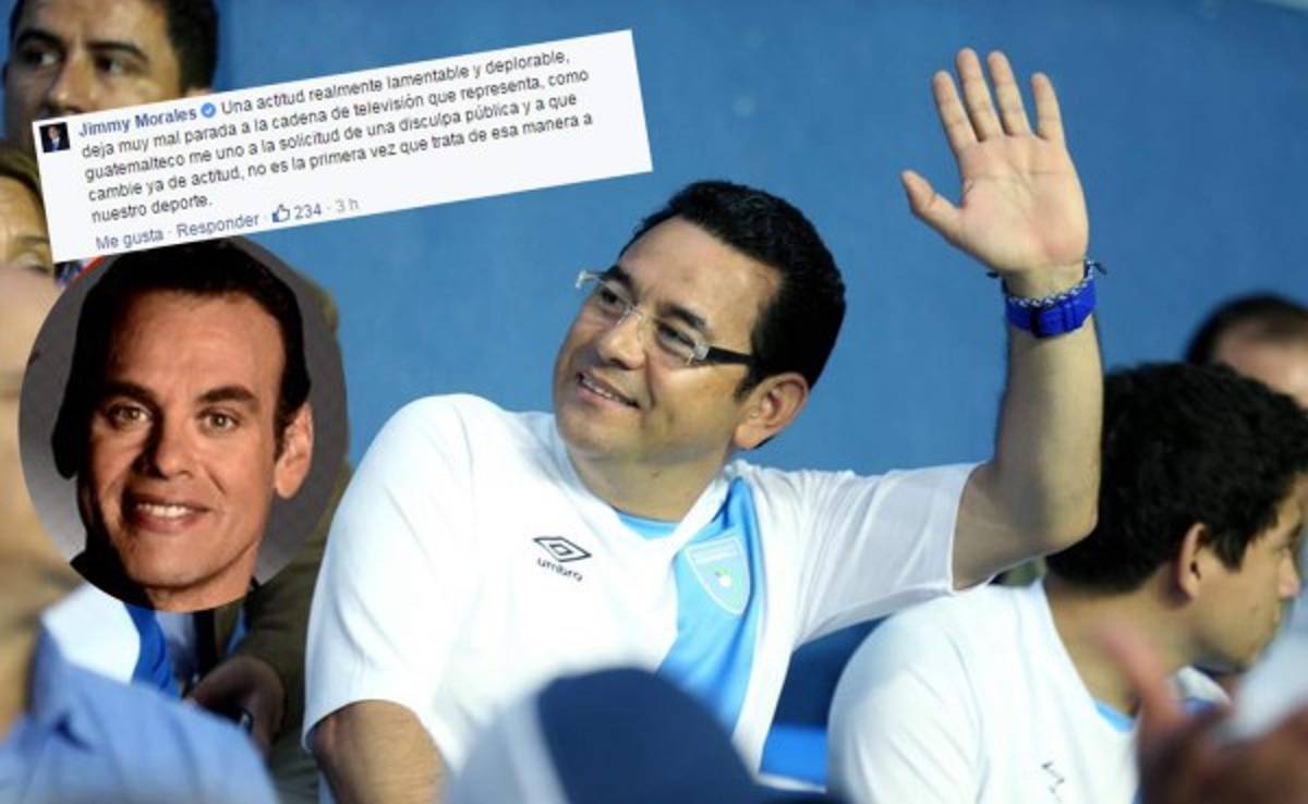 Presidente de Guatemala sobre comentarios de Faitelson: 'Realmente lamentable y deplorable'