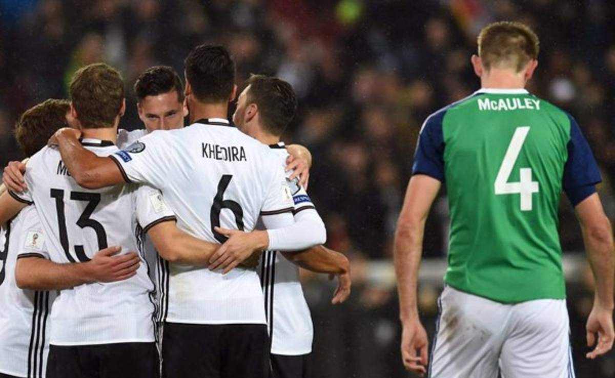 Alemania se basta con 20 minutos para ganar a Irlanda del Norte