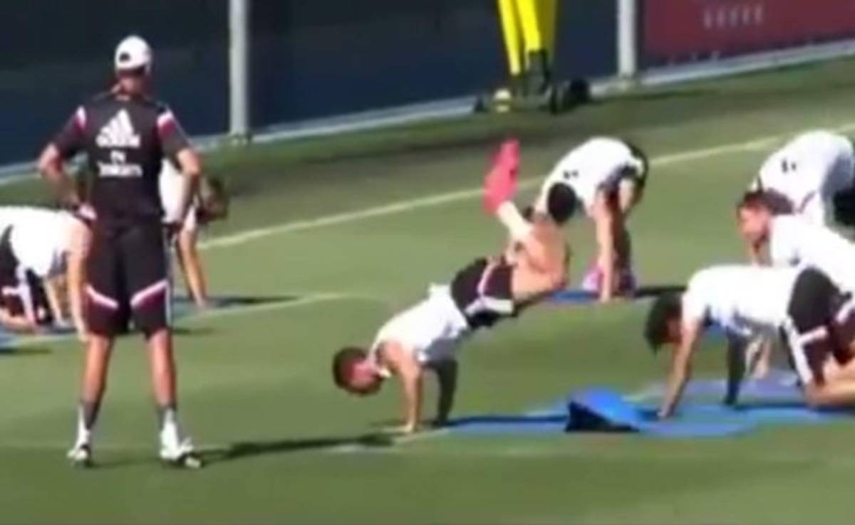 VIDEO: Así se exige Cristiano Ronaldo en un entrenamiento