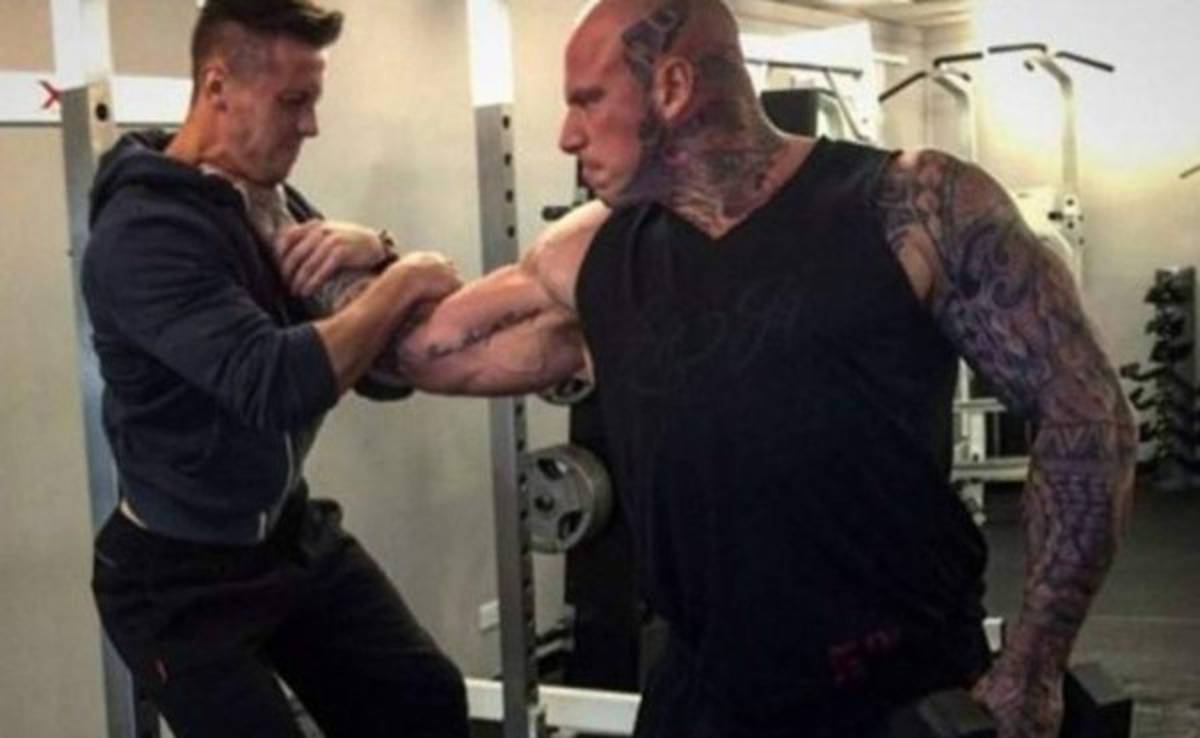 FOTOS: Mirá el espectacular cambio de Martyn Ford, de flaco y padecer bullying a musculoso