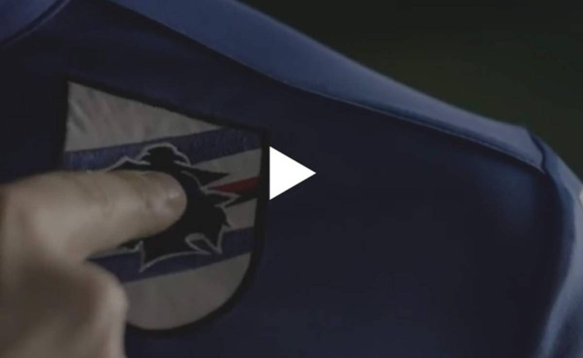 VIDEO: Camiseta de la Sampdoria hace sonar sus cánticos