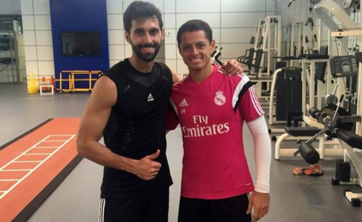 Chicharito Hernández desmiente mala relación con Arbeloa