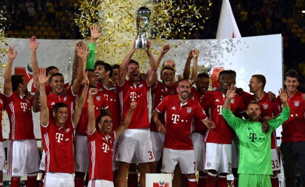 Bayern Múnich se corona campeón de la Supercopa de Alemania