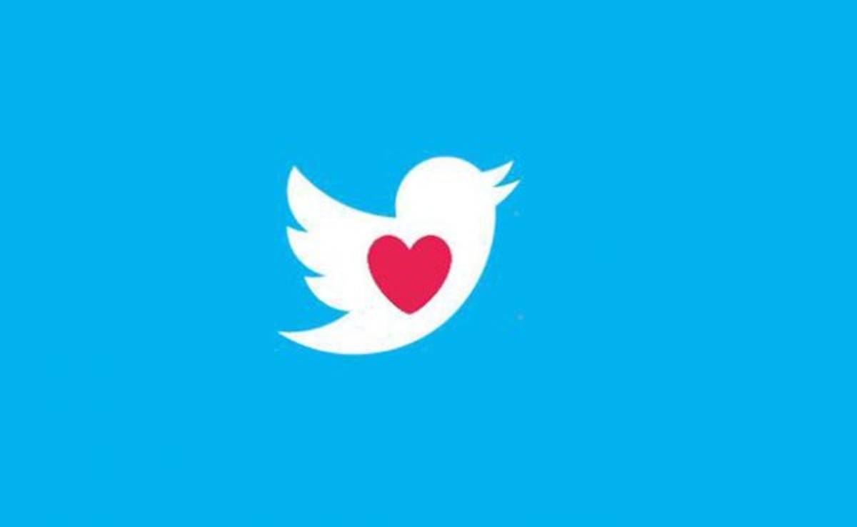 Twitter cambia la estrella de los FAVs por un corazón