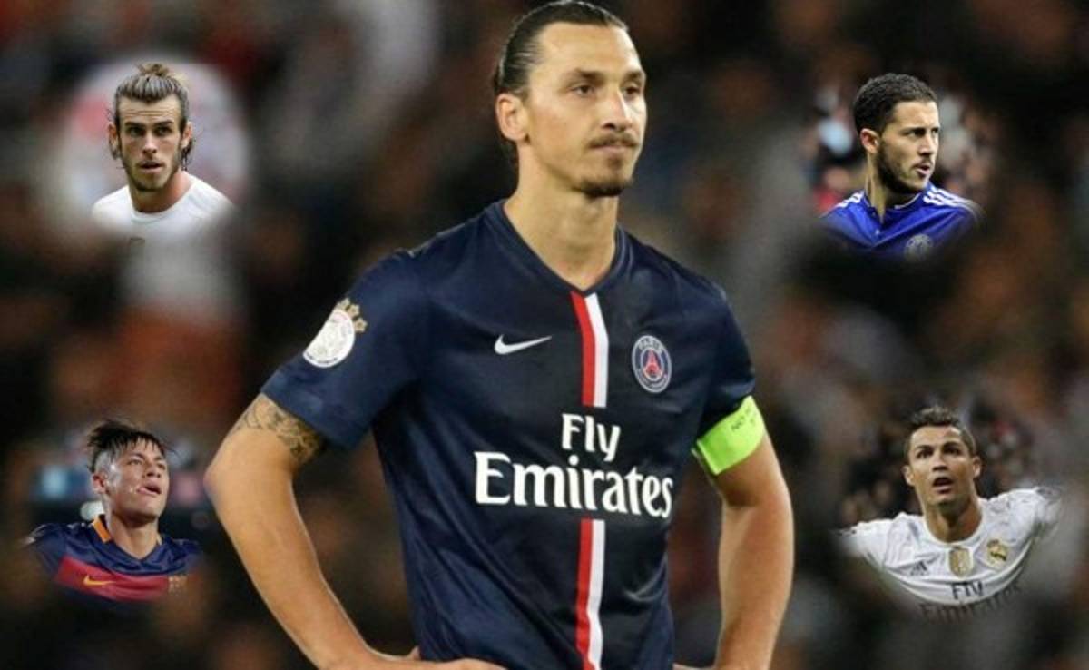 Hazard, Cristiano, Bale y Neymar, los posibles sutitutos de Ibrahimovic en el PSG