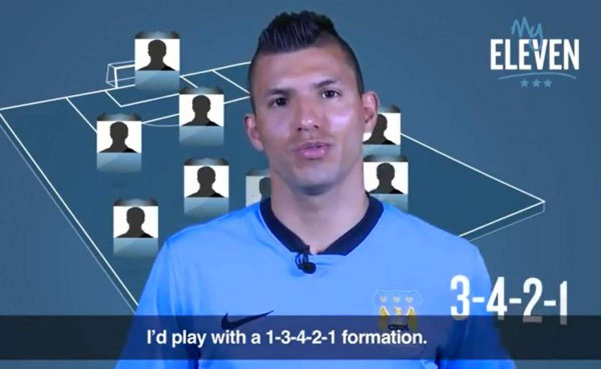 VIDEO: Kun Agüero 'olvida' a Cristiano en su equipo ideal