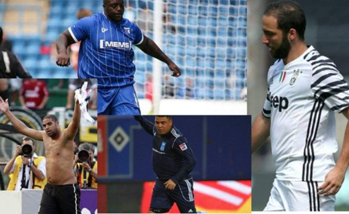 Gonzalo Higuaín, el último en unirse a la lista de los 'gorditos' en el mundo del fútbol