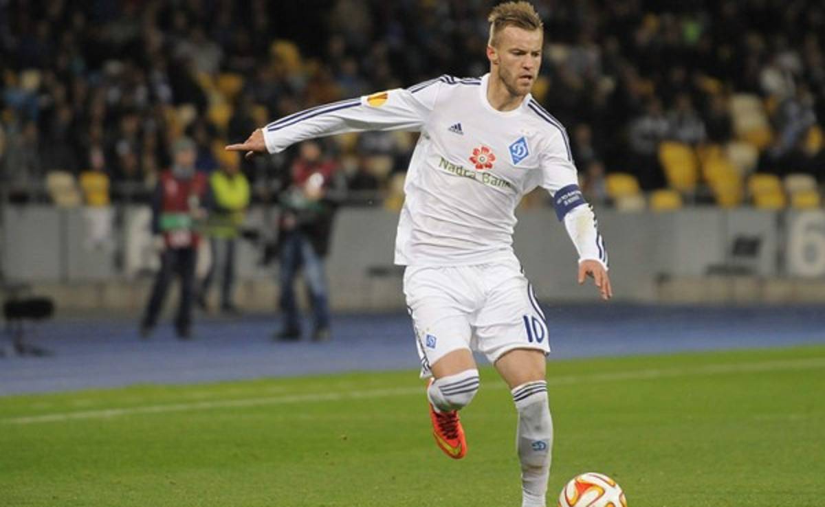 El ucraniano Andriy Yarmolenko estaría en la mira del Barcelona