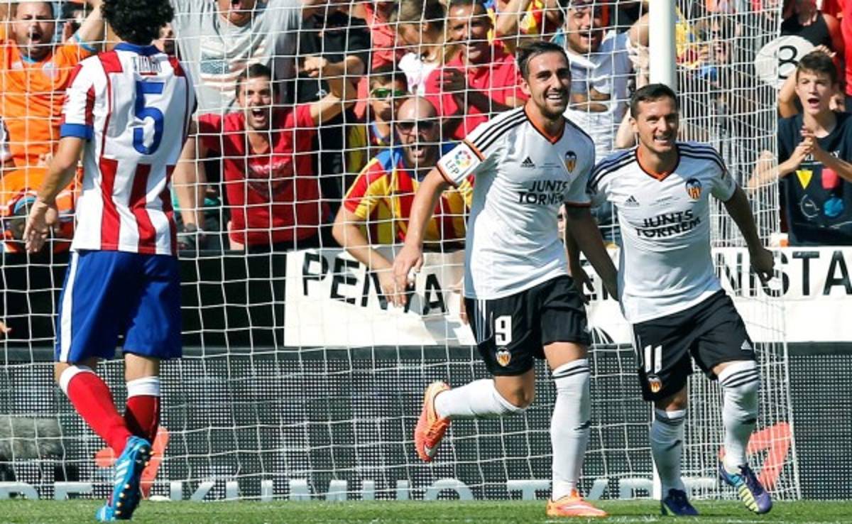 Valencia sorprendió y venció al Atlético de Madrid en Mestalla