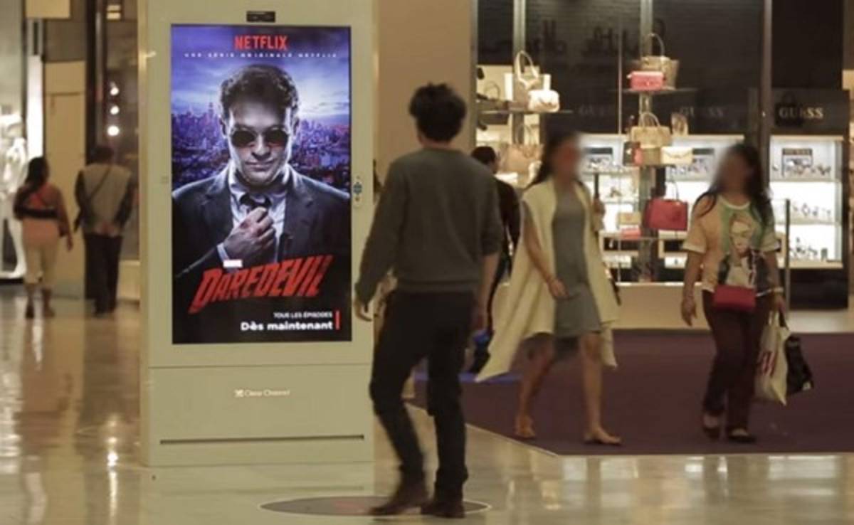 Sorprendente publicidad para promover una serie en Netflix
