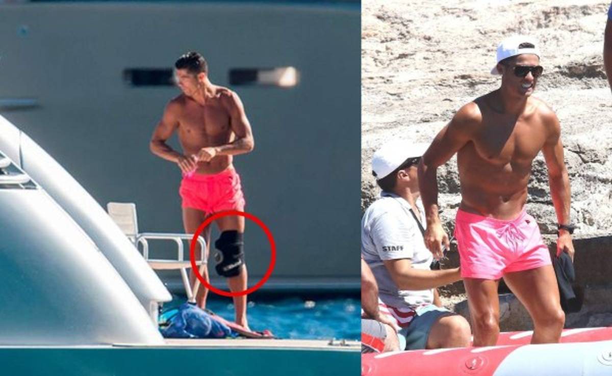 Las nuevas fotografías de Cristiano Ronaldo en Ibiza