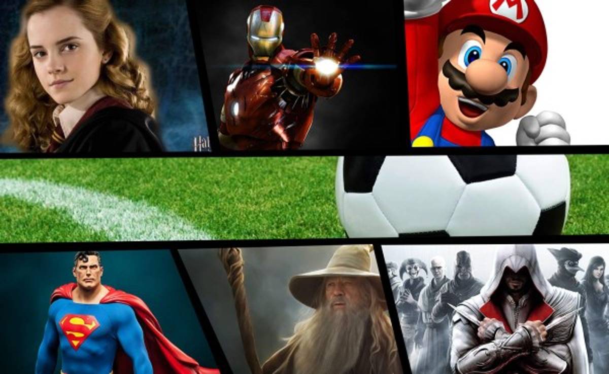 VIDEO: Superhéroes se enfrentan en un juego de fútbol épico