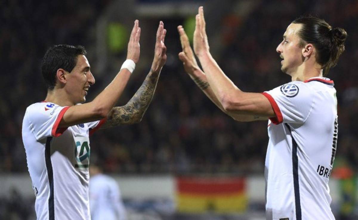 PSG gana al Lorient con gol de 'Ibra' y jugará la final de la Copa