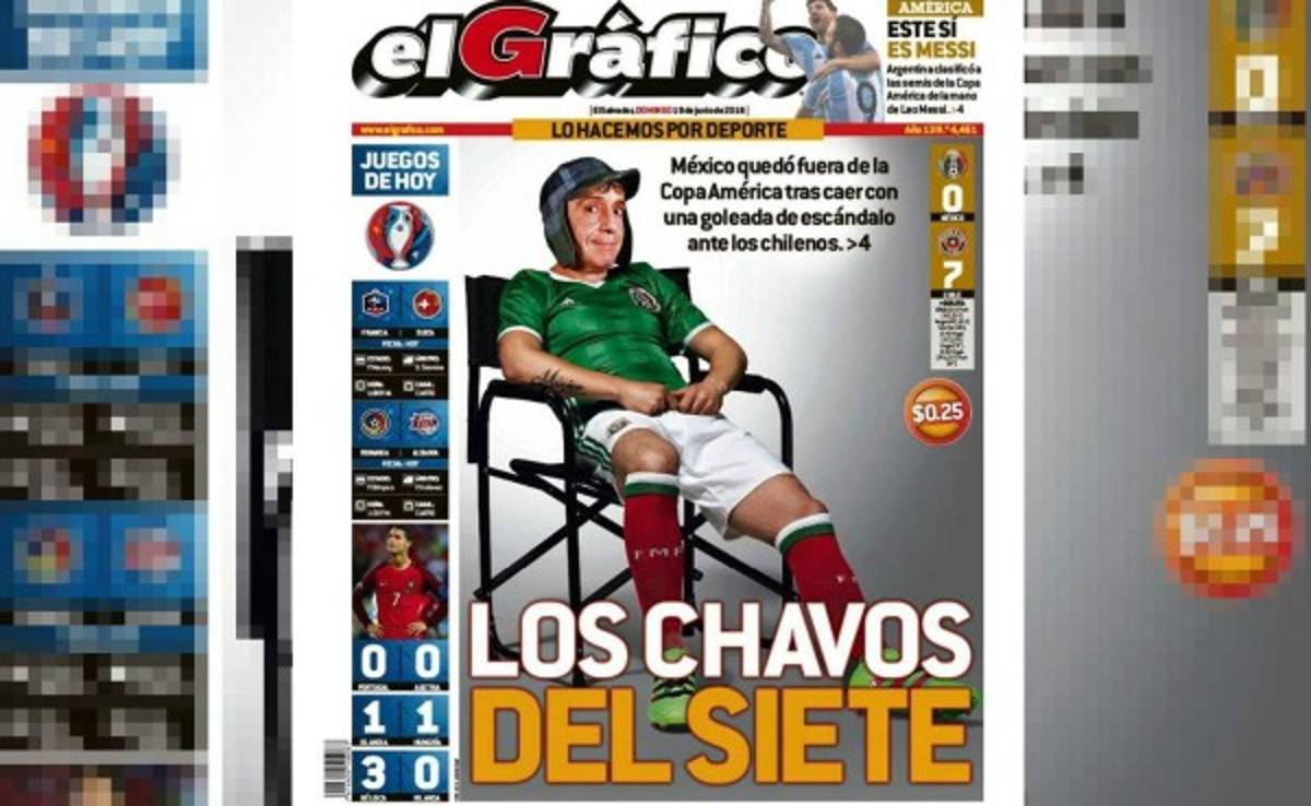 Hasta en El Salvador se burlan de goleada de México en la Copa América 